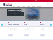 Tablet Screenshot of fastenernetwork.co.uk